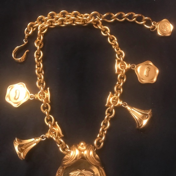 Fendi vintage reversible chunky necklace - Picture 5 of 7